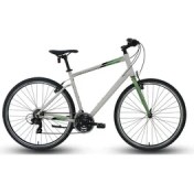Resim Carraro Sportive 321 Gezi Bisikleti Shimano 21 Vites Gri Yeşil 