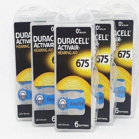 Resim Duracell 675 Numara Kulaklık Pili 6'lı-5 Paket 5*6 