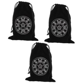 Resim Unimarket Adet Saklama Çantası Hediyeler Için Şeker Kapları Ipli Kese Oyuncak Organizatör Raf Tarot Kartları Çantası Gizemli Çanta Hediye Ikram Çantaları Saklama Torbaları Bez Büzgülü Çanta P73x83 