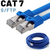 Resim Irenis CAT7 Kablo S/FTP LSZH Ethernet Network Lan Ağ Kablosu 3 M-Mavi 