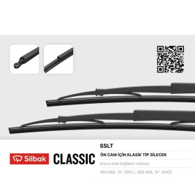 Resim Silecek Süpürgesi Kollu 385mm Slx Ön 85009283 2 Adet 