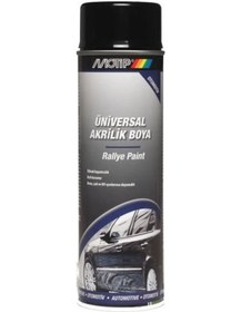 Resim Motip Mat Siyah Üniversal Akrilik Boya Spreyi 500 ML. 