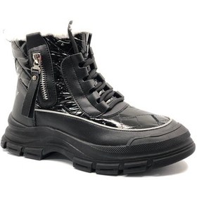 Resim Gamelu Bowl Memory Kauçuk Kaymaz Taban Kar Botu Kadın Bot 001 