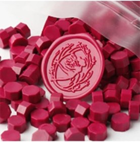 Resim Mühür Mumu 100 Davetiye Için 300 Boncuk Model: 31 Kızılcık Şerbet 