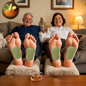 Resim 30/60 adet yabani marul bitki yapışkanı, rahatlama için uygundur - Ayaklar, bel, dizler ve boyun omuz koruması için idealdir. Yabani marul zencefil suyu derin delik tasarımı, nefes alabilir file malzeme, serinletici buzlu kompresif etki 