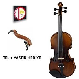 Resim Rösler VLA-9 4/4 Keman Set (Yastık ve Tel) 