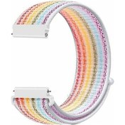 Resim Zeblaze Uyumlu Neo 3 Kordon Cırtcırtlı Kumaş Krd03 22mm 