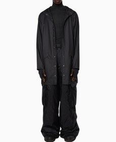 Resim Long Jacket Yağmurluk - Black / L 