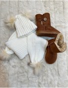 Resim MiaBaby Atkı Bere ve Bot Seti 