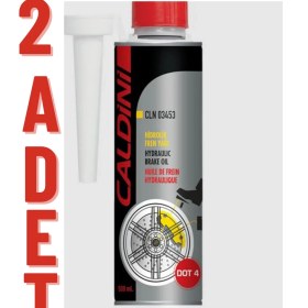 Resim Caldini Dot4 Hidrolik Fren Yağı 500 ml x 2 Adet 