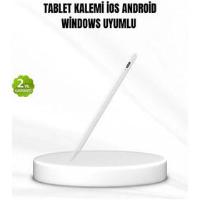 Resim Mey İthalat Akıllı Dokunmatik Kalem Type-c Şarjlı, Manyetik, Apple Pencil Alternatifi Stylus Pen 