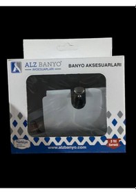 Resim Alz Asos Kapaklı Kağıtlık Krom 