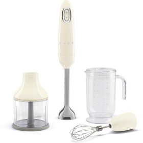 Resim Smeg HBF03CREU 50's Style Krem El Blender Seti 