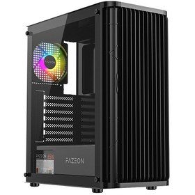 Resim Fazeon F20 650w 80+ Bronze Tempered Glass Mesh Argb Fanli Usb 3.0 Siyah E-atx Bilgisayar Kasasi 