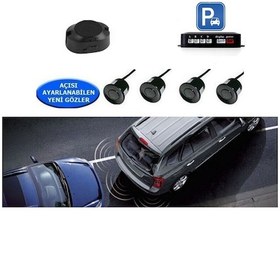 Resim Set Park Sensörü Ses İkazlı Siyah 22Mm Forza Ps-01 