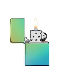 Resim Zippo Classic Teal Dizayn Çakmak 