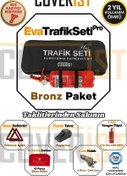 Resim COVERİST Eva Trafik Seti Plus - 1 KG Yangın Tüpü - 2 Yıllık - Siyah - Bronz Paket 