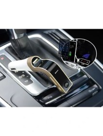 Resim Toptancı Kapında Carg7 Bluetooth Araç FM Transmitter Usb Girişli 
