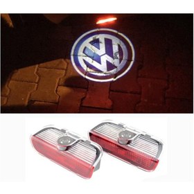 Resim Otobestto Volkswagen Passat B7 B8 Kapı Altı Orjinal Led Logo 