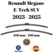 Resim Renault Megane E-tech Suv 2023 2024 2025 Uyumlu Ön Cam Silecek Süpürgesi Takımı 650/400mm Silbak Sb2616c 