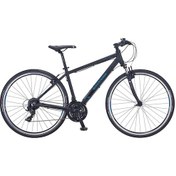 Resim Salcano City Life 24s V 28 Jant Full Shimano 24 Vites - 18" Şehir Ve Gezi Bisikleti Siyah Beyaz Siyah - Beyaz 
