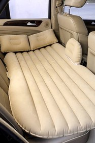Resim Genel Markalar Araç-Karavan-Çadır Şişme Yatak Araba Arka Koltuk Yatağı + Şişirme Pompası 
