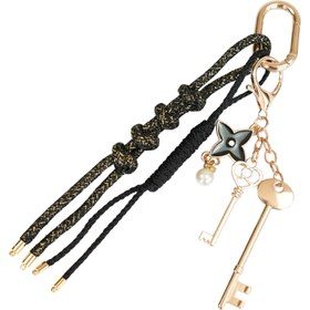 Resim Silent Vault El Yapımı Örgü Dokulu Çanta Süsü - RopeCharm (Bag Charm) | Happyangels 