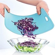 Resim BUFFER® Bükülebilir Esnek Kesme Matı Meyve Sebze Doğrama Kesme Tahtası 20x30 cm 