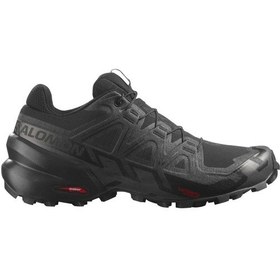 Resim Salomon Speedcross 6 W Black Outdoor Ayakkabı L417428 Siyah 