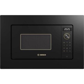 Resim Bosch BEL623MY3 22 L Siyah Ankastre Mikrodalga Fırın 