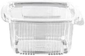 Resim Plastik Sızdırmaz Kap 500 Gr cc Kullan At Tek Kullanımlık Plastik Kapaklı Kase 100 Adet 