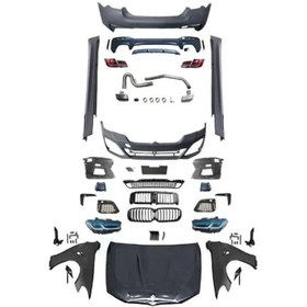 Resim Bmw F10 to G30 LCI M-Tech Body Kit 