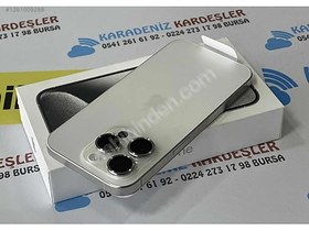 Resim Apple iPhone 15 Pro İkinci El TR | 128 GB | Beyaz 