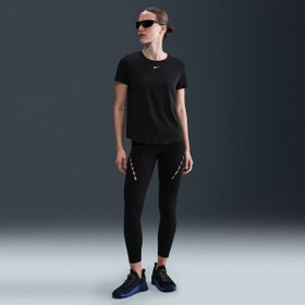 Resim Nike One Dri-Fit Kadın Siyah Antrenman T-Shirt IB9408-010 