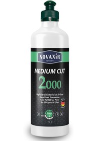 Resim novaxir Medıum Cut 2000 Ara Kat Pasta, 500ml, Silikon-dolgu Içermez Nvmc500ml 