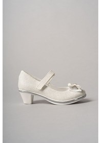 Resim EPAAVM - Topuklu Fiyonklu Sedef Star Kız Çocuk Ayakkabı - EYL... Beyaz 