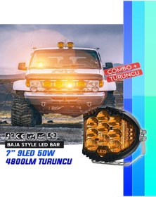 Resim NKT GROUP 7" Baja Style Shooter Offroad Projektör Led Lamba 