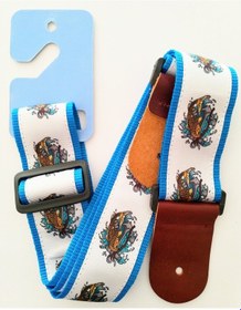 Resim Raymond Joes RJ100-FSH Gitar Askısı Polipropilen Orjinal Deri Baş 