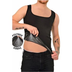 Resim Dr. Cornell Sweet Sweat Termal Sauna Atlet Terletici Unisex Atlet Siyah 