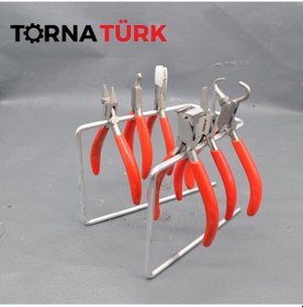 Resim Pense Metal Pense Standı Profesyonel Kesim Aleti 