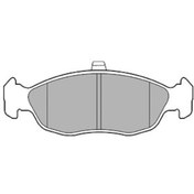 Resim Citroen Xsara 1.5 D 1997-2000 Delphi Ön Fren Balatası N11.10279 