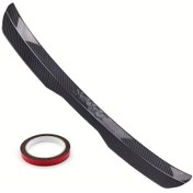 Resim Topnotch Carbon Fiber Color Boxed Volkswagen Golf Mk5 6 7.5 8 Arka Spoiler Wing Dekorasyon 