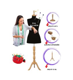 Resim 36 Beden Full Iğne Batabilen Terzi Mankeni Prova Mankeni Vitrin Mankeni Po-01 2156 