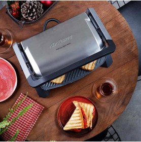 Resim Arzum Tostçu Neo Inox Izgara ve Tost Makinesi 1800W - AR2036 