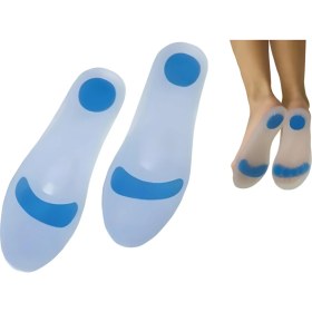 Resim Icemen Tam Ortopedik Anatomik Silikon Ayakkabı Tabanlığı Topuk Dikeni 