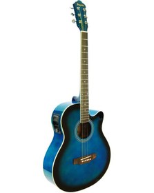 Resim Elektro Akustik Gitar Mavi Sga40Eq4Bls 