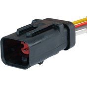Resim TE Connectivity Dişi Konnektör 4 Pin Kablolu 