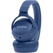 Resim JBL TUNE 660BT NC KABLOSUZ KULAK ÜSTÜ KULAKLIK - MAVİ 