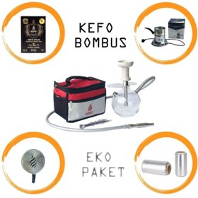 Resim Kefo Bombus Nargile Tam Set Eko Paket 