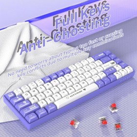 Resim Braventa Collection Coverzone Ajazz AK680 65% Kablolu Hotswap Mekanik Oyun Klavyesi,68 Tuşlu Taşınabilir Anti-Ghosting K 